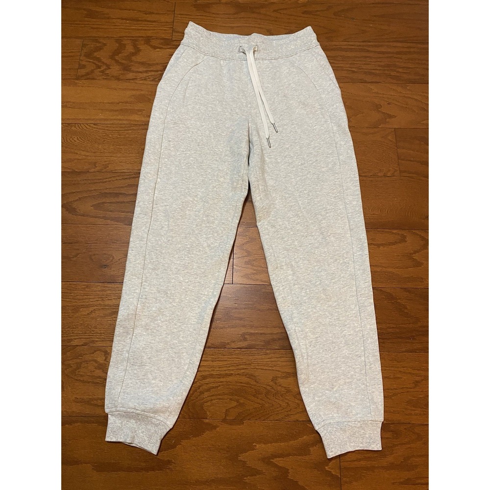 Lululemon Sweats Gray Size 4 Women's Sweatpants Joggers Fleece Warm Excellent